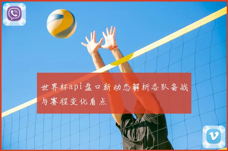 世界杯api盘口新动态解析各队备战与赛程变化看点